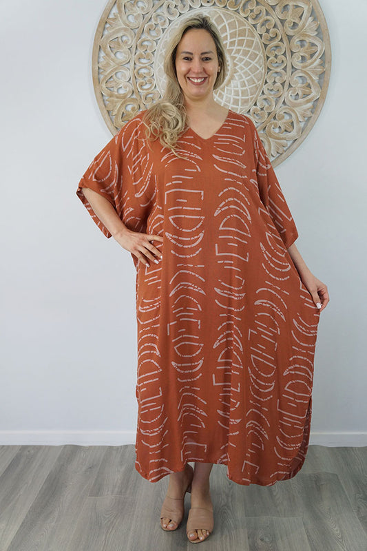 Long Kaftan "Half Moon"