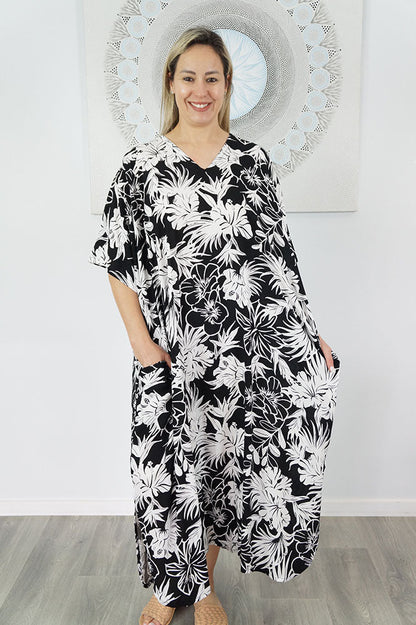 Premium Long Kaftan "Honolulu"