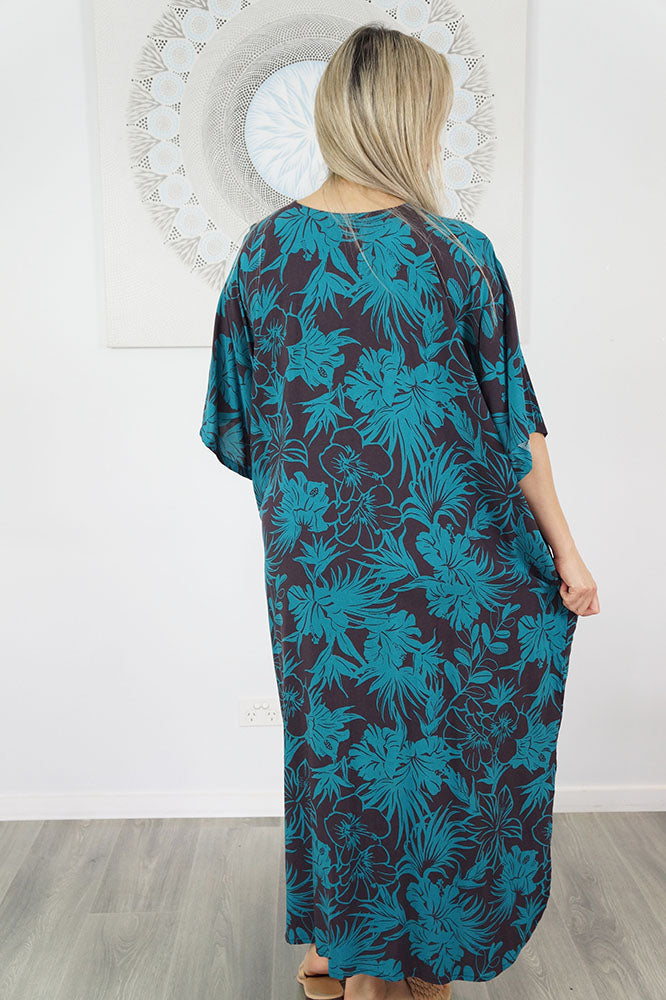 Premium Long Kaftan "Honolulu"