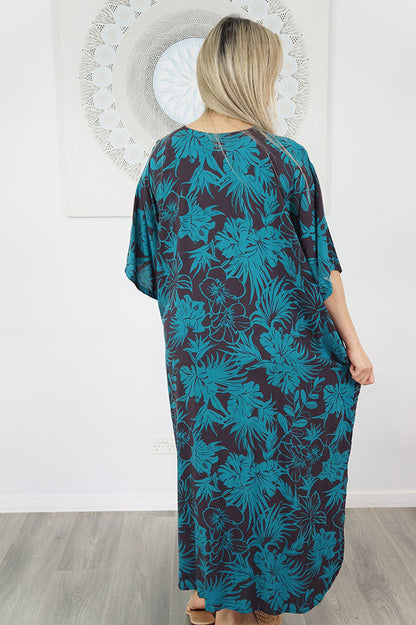 Premium Long Kaftan "Honolulu"