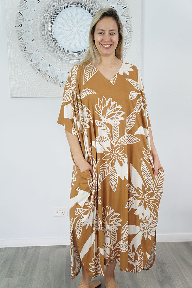 Premium Long Kaftan "Mooloolaba"