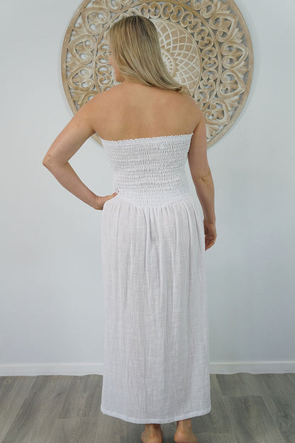 Long Smock Dress "Cotton"