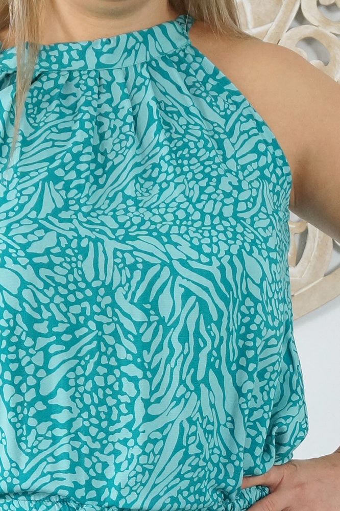 Long Chloe Dress "Kerala"
