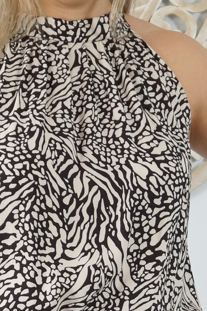 Long Chloe Dress "Kerala"