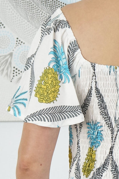 Melinda Dress "Pina Colada"