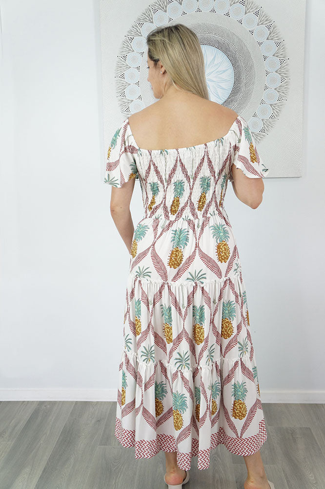 Melinda Dress "Pina Colada"