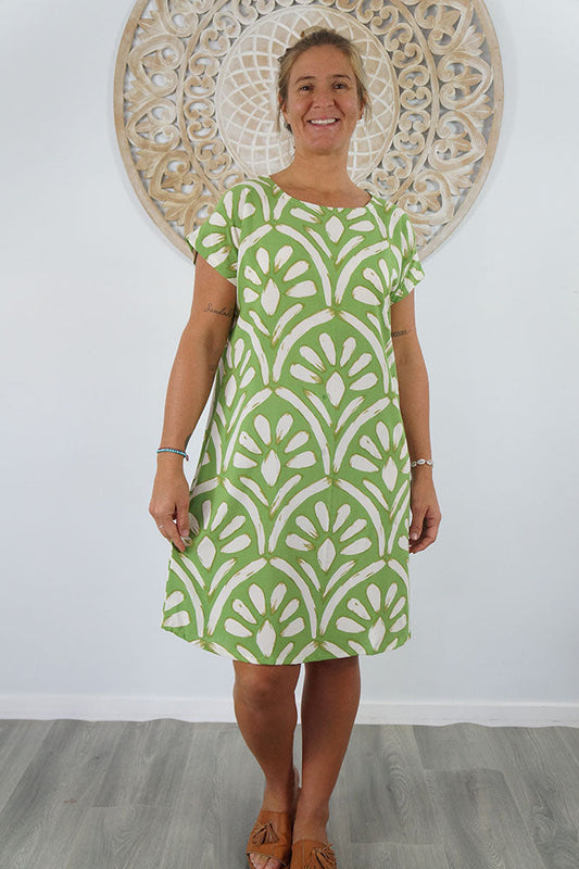 Michelle Dress "Agave"