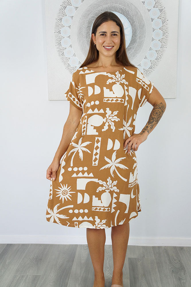 Michelle Dress "Alpaca"