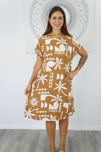 Michelle Dress "Alpaca"