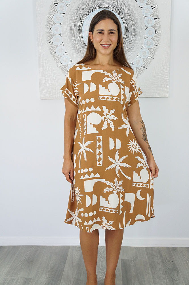 Michelle Dress "Alpaca"