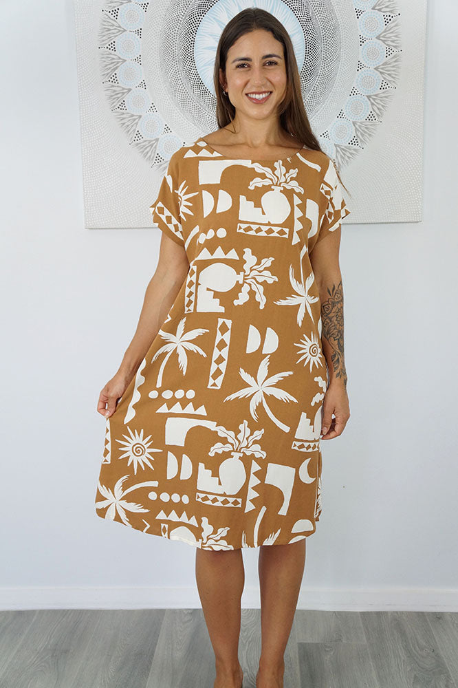 Michelle Dress "Alpaca"