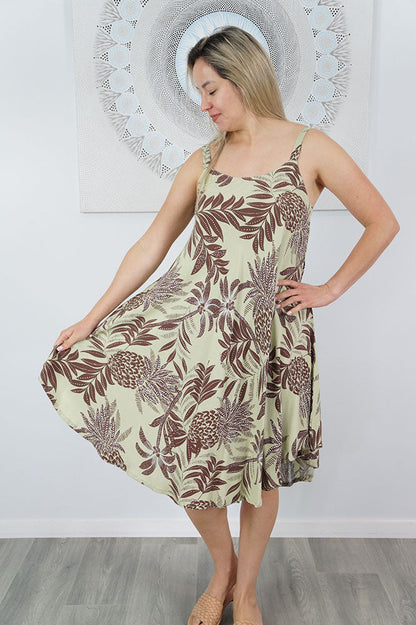 Montego Dress "Cocoa"