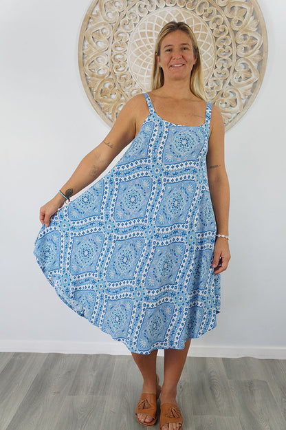 Montego Dress "Geo Crossover"