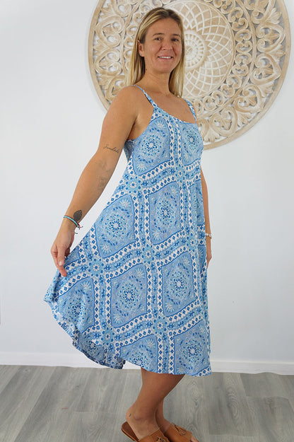 Montego Dress "Geo Crossover"