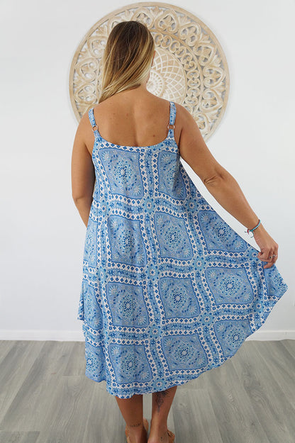 Montego Dress "Geo Crossover"