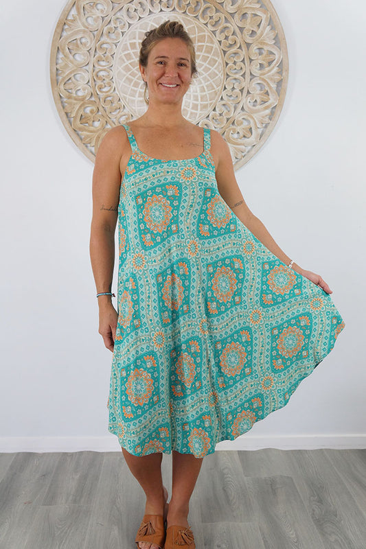 Montego Dress "Geo Crossover"