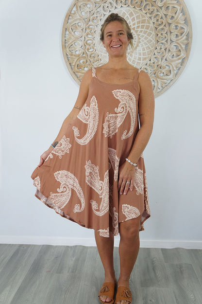 Montego Dress "Tree of Life"