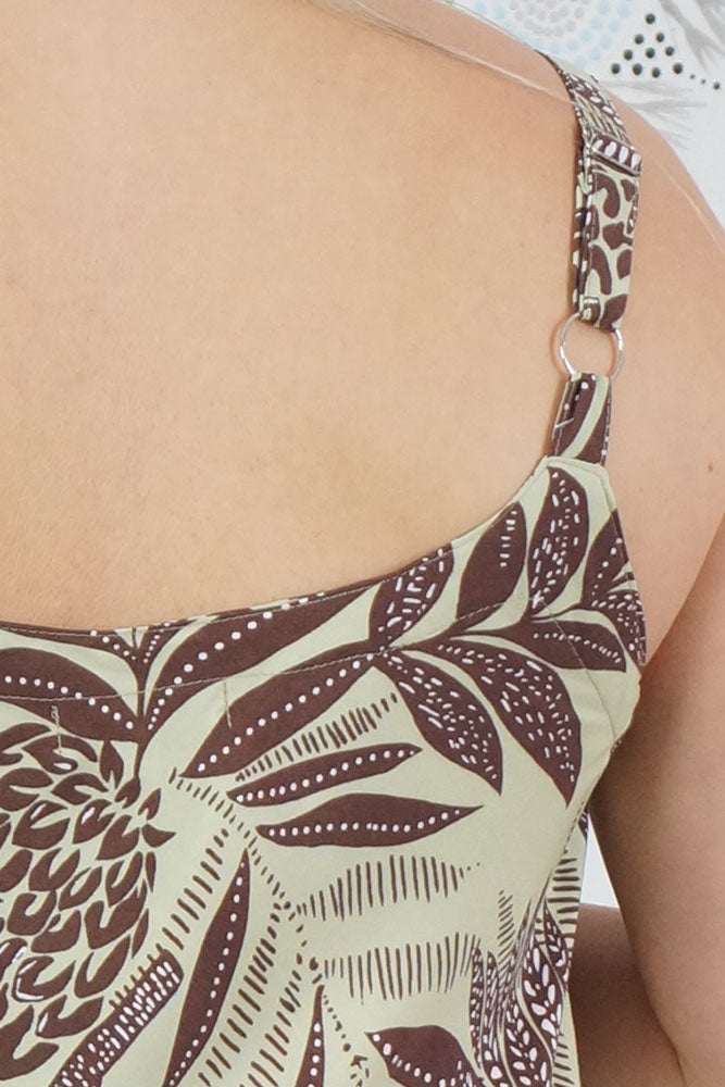 Montego Dress "Cocoa"