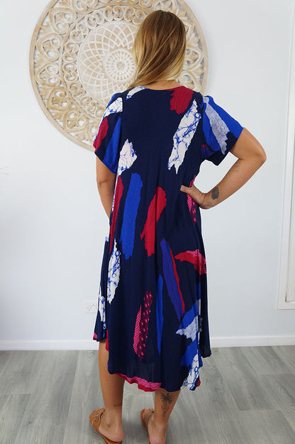 Newport Dress "Abstract"