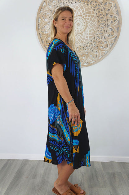 Newport Dress "Aztec"