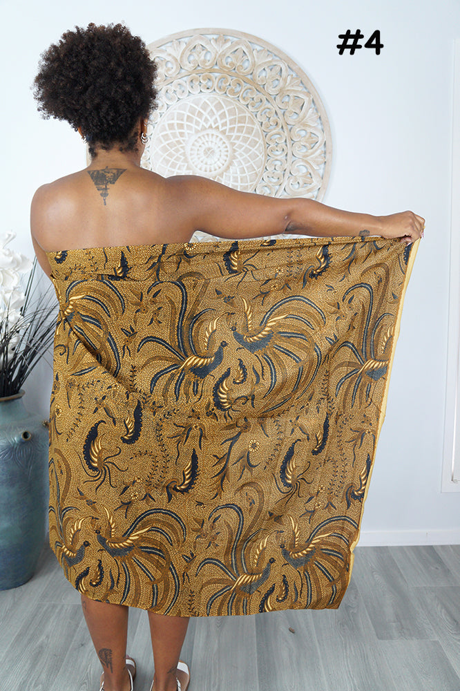 Traditional "Batik" Sarong