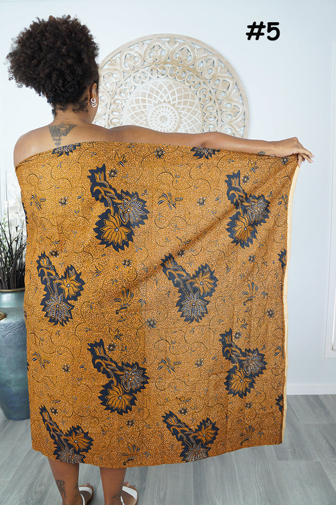 Traditional "Batik" Sarong