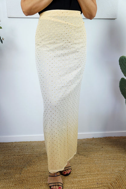 Polka Dot Polyester Sarong