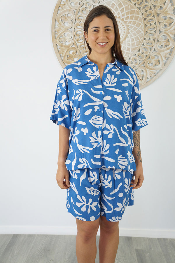 Abbey Shirt & Summer Short "Jellyfish"