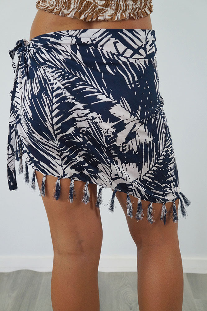 Short Bikini Tie "Fern"