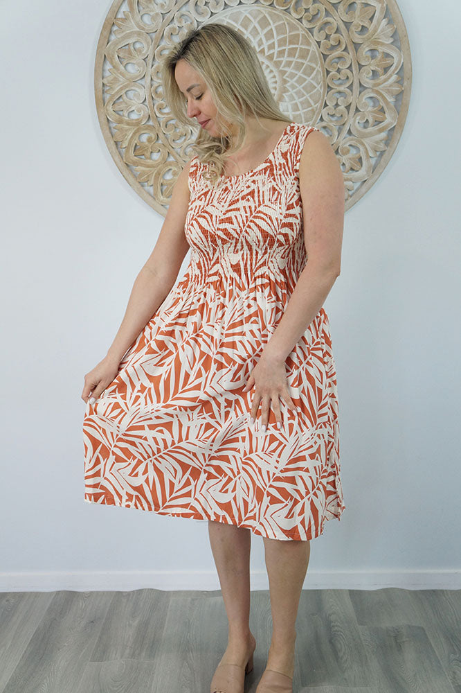 Singlet Smock Dress "Amazon"