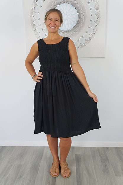 Singlet Smock Dress "Plain" colours