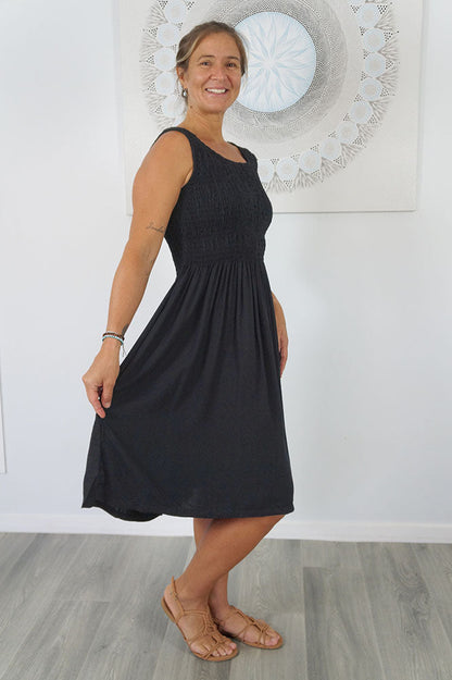 Singlet Smock Dress "Plain" colours