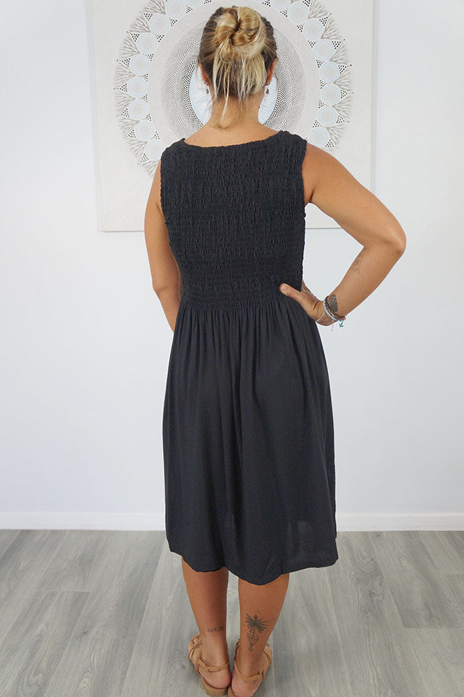 Singlet Smock Dress "Plain" colours