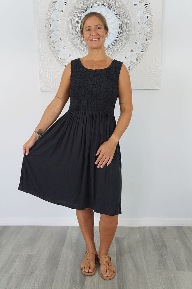Singlet Smock Dress "Plain" colours