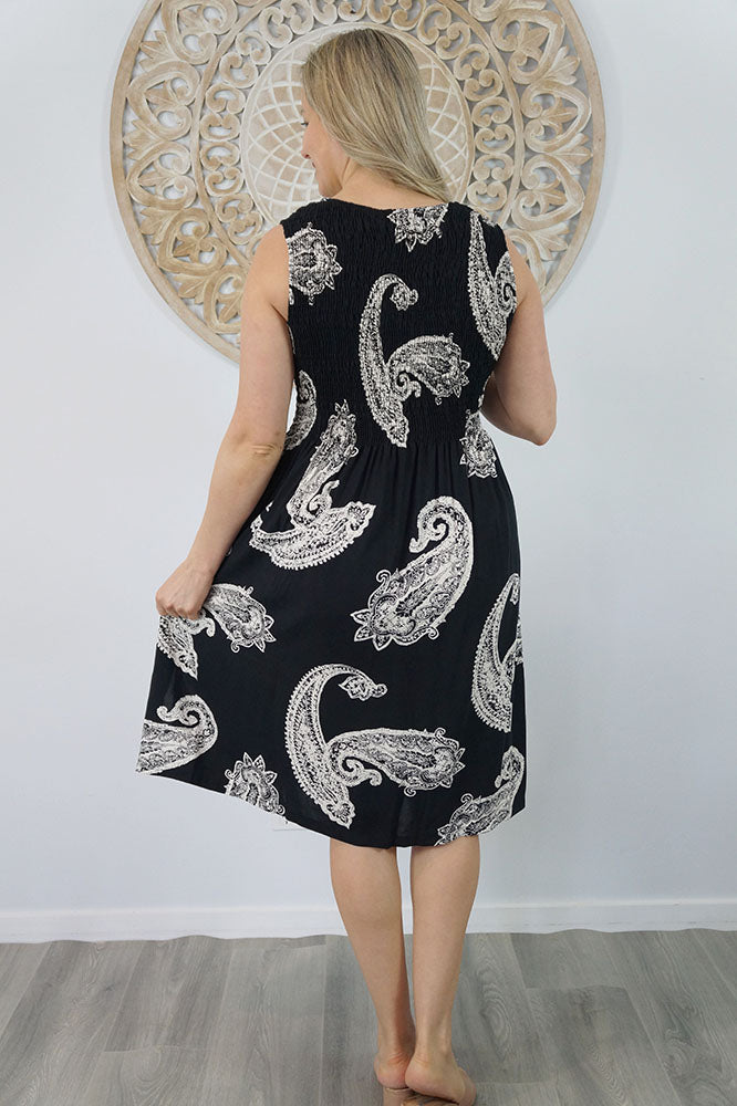 Singlet Smock Dress "Tree Of Life"