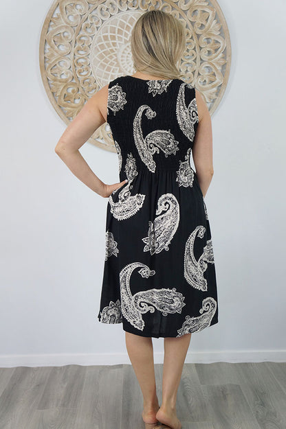 Singlet Smock Dress "Tree Of Life"