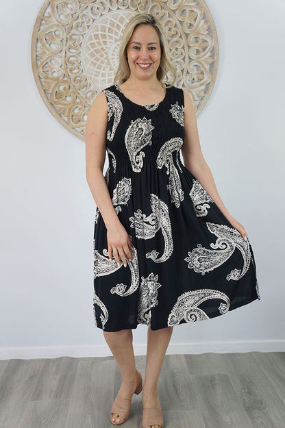 Singlet Smock Dress "Tree Of Life"