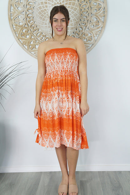 Smock Dress "Jagged"
