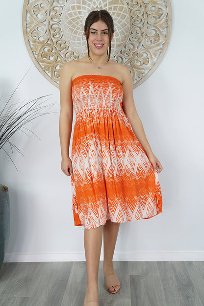 Smock Dress "Jagged"