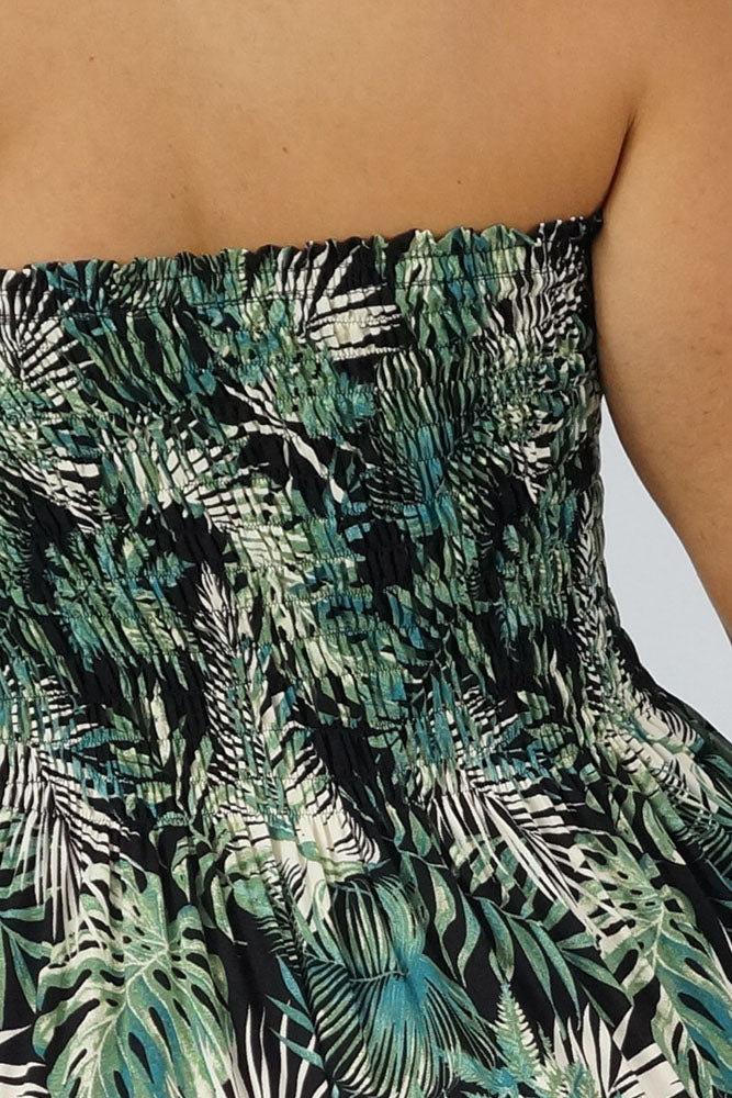 Smock Dress "Tree Fern"