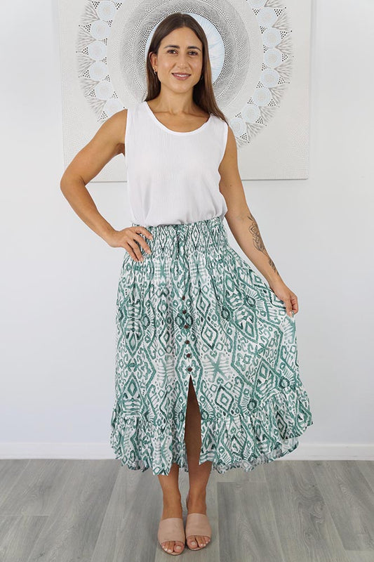 Tangelo Skirt "Pathways"