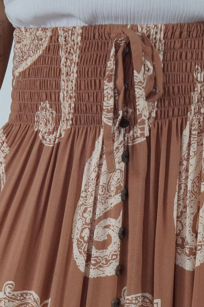 Tangelo Skirt "Tree Of Life"