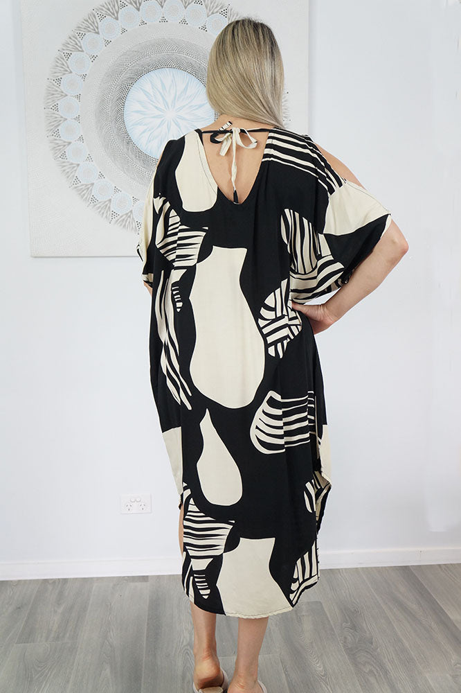 Tea Tree Dress "Footprints"