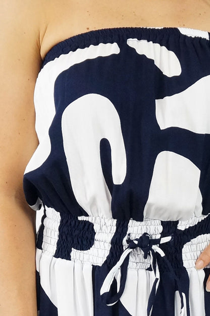 Tube Dress "Abstract Geo"