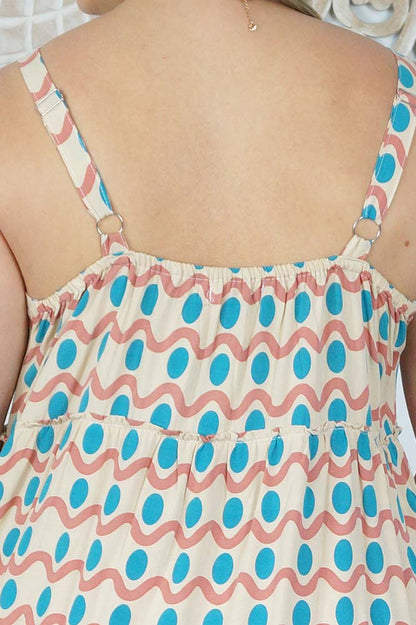 Twiggy Dress "Waves"