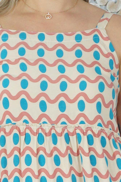 Twiggy Dress "Waves"
