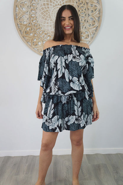 Wing Dress "Leaves"