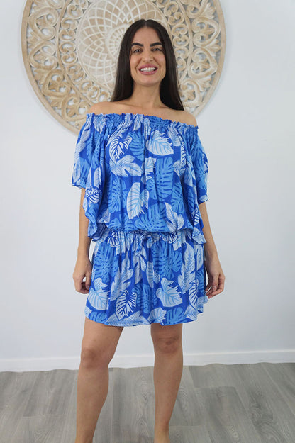 Wing Dress "Leaves"