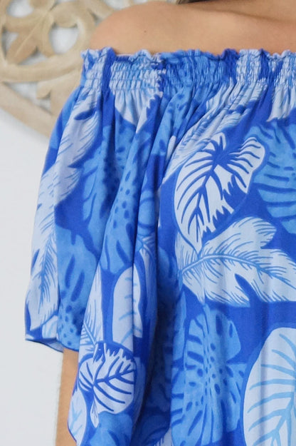 Wing Dress "Leaves"
