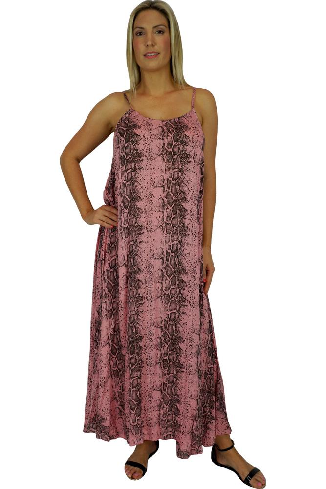 AURA DRESS "PYTHON" PRINT IN PACK QUANTITIES FOR WHOLESALE CUSTOMERS ONLY.